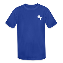 Load image into Gallery viewer, Kids' Moisture Wicking Performance T-Shirt - royal blue