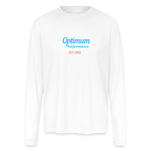 Load image into Gallery viewer, Men's Moisture Wicking Performance Long Sleeve T-Shirt - white