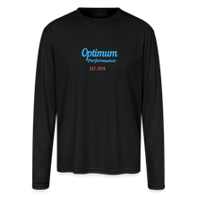 Load image into Gallery viewer, Men's Moisture Wicking Performance Long Sleeve T-Shirt - black