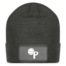 Load image into Gallery viewer, Patch Beanie - charcoal grey