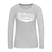 Load image into Gallery viewer, Women's Premium Long Sleeve T-Shirt - heather gray