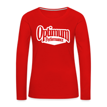 Load image into Gallery viewer, Women's Premium Long Sleeve T-Shirt - red