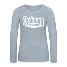 Load image into Gallery viewer, Women's Premium Long Sleeve T-Shirt - heather ice blue