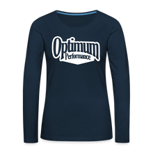 Load image into Gallery viewer, Women's Premium Long Sleeve T-Shirt - deep navy