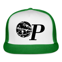 Load image into Gallery viewer, Trucker Cap - white/kelly green