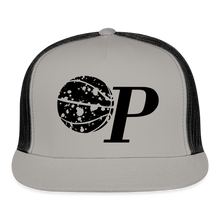 Load image into Gallery viewer, Trucker Cap - gray/black