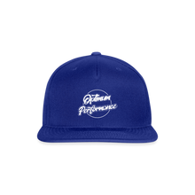 Load image into Gallery viewer, Snapback Baseball Cap - royal blue