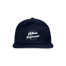 Load image into Gallery viewer, Snapback Baseball Cap - navy