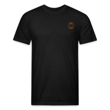 Load image into Gallery viewer, Fitted Cotton/Poly T-Shirt by Next Level - black