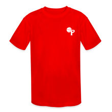 Load image into Gallery viewer, Kids&#39; Moisture Wicking Performance T-Shirt - red
