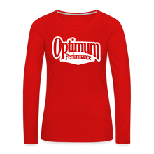 Load image into Gallery viewer, Women&#39;s Premium Long Sleeve T-Shirt - red
