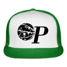Load image into Gallery viewer, Trucker Cap - white/kelly green
