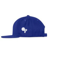 Load image into Gallery viewer, Snapback Baseball Cap - royal blue
