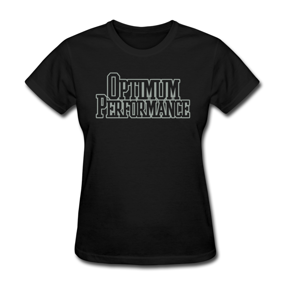 Optimum Performance Black/Grey Women's T-Shirt - black