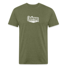 Load image into Gallery viewer, OP Fitted Cotton/Poly T-Shirt by Next Level - heather military green
